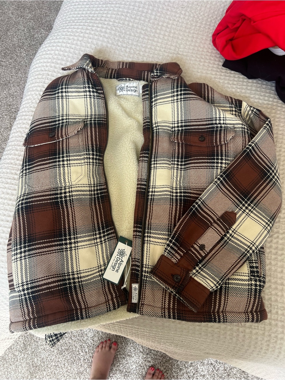 NWT Alpine Design Jacket Size Large